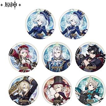Amazon.co.jp: 原神（げんしん） フォンテーヌシリーズ キャラクター缶