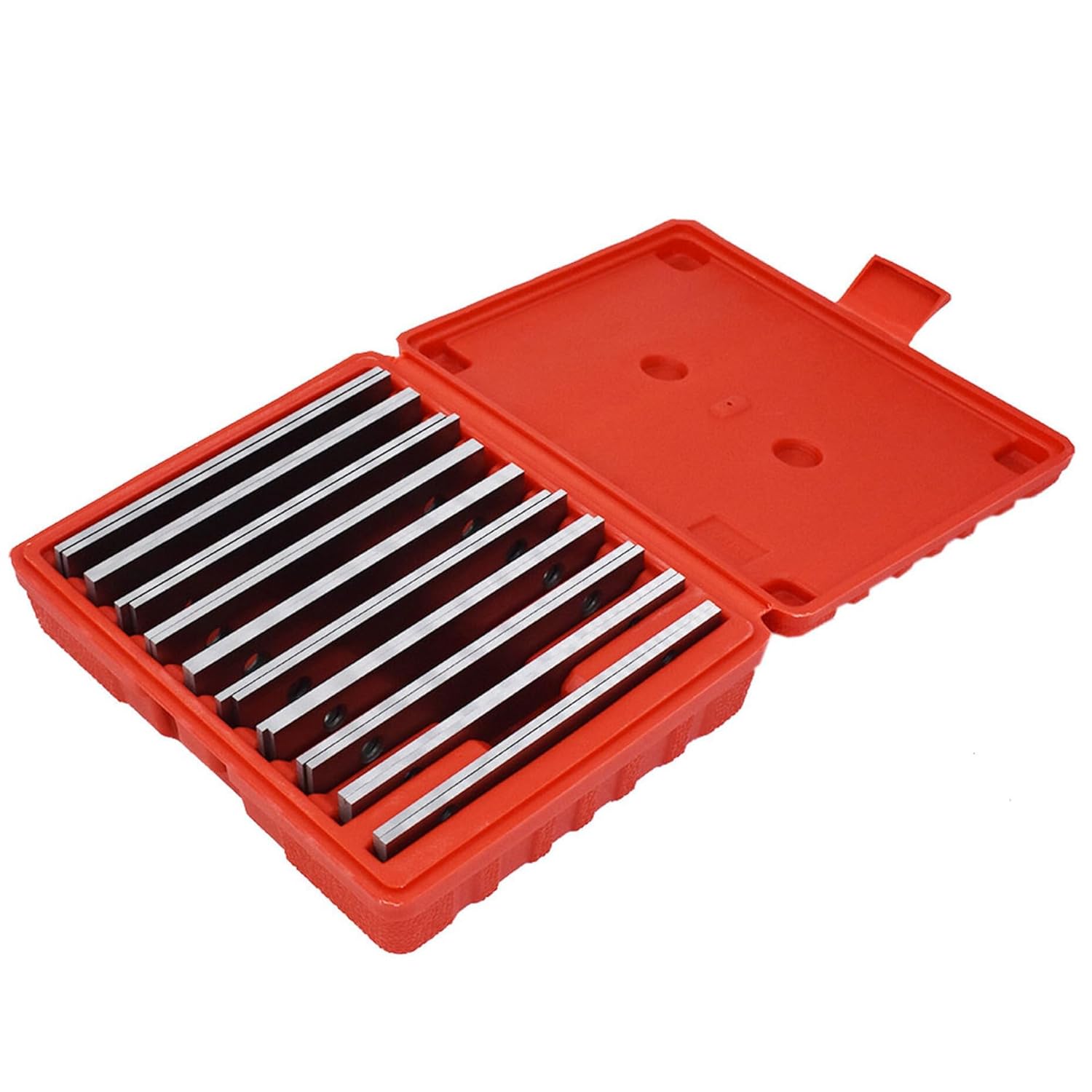 kimllier 10 Pairs 1/8 x 6 Inch Steel Parallel Set High Accuracy Gage Gauge Block Machinist Matched Thin Parallel Bar Tool Set