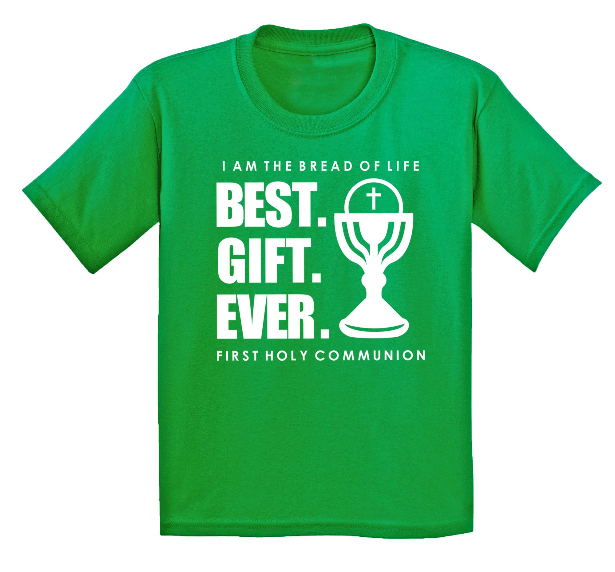 First Holy Communion T-Shirt for Boys and Girls, Catholic Sacrament Gift