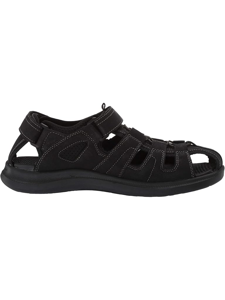 Black Nunn Bush Rio Vista Fisherman Sandal