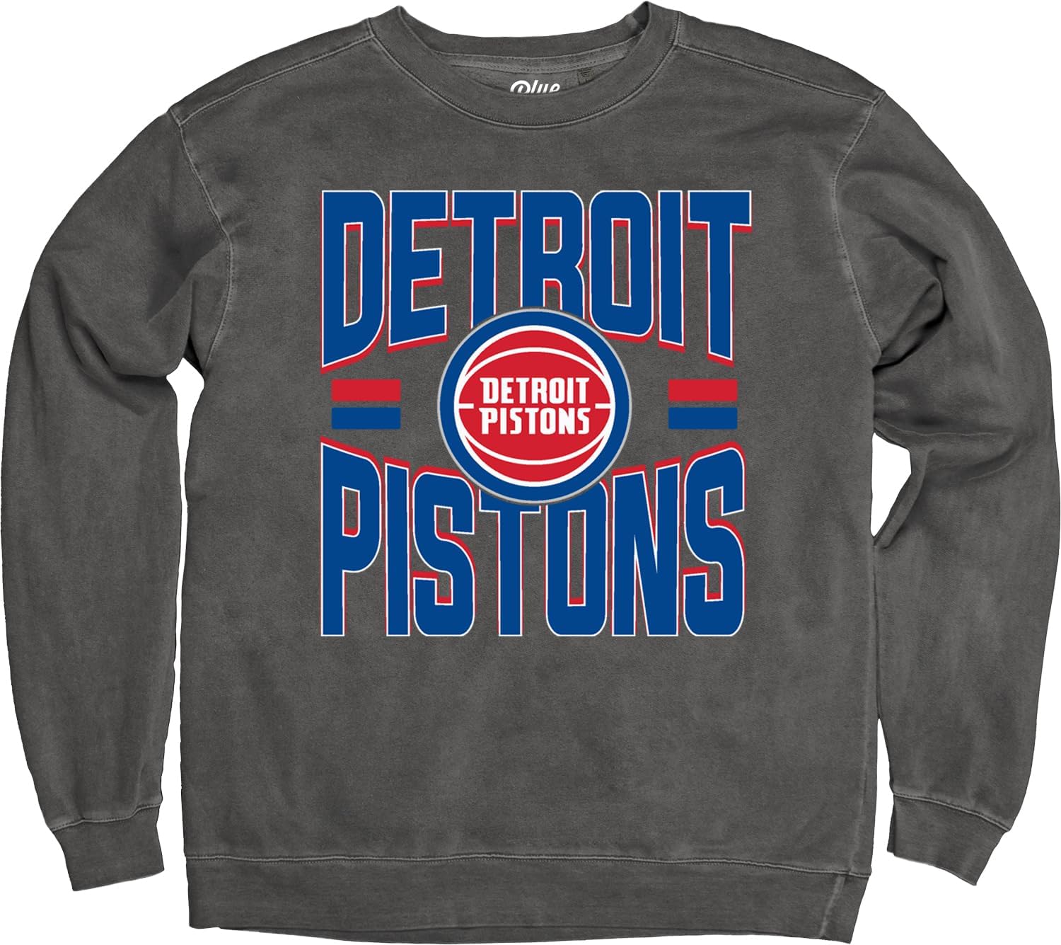 Blue 84 NBA unisex-adult Nba Officially Licensed Crewneck Sweatshirt Ringspun Bold Black - Image 2