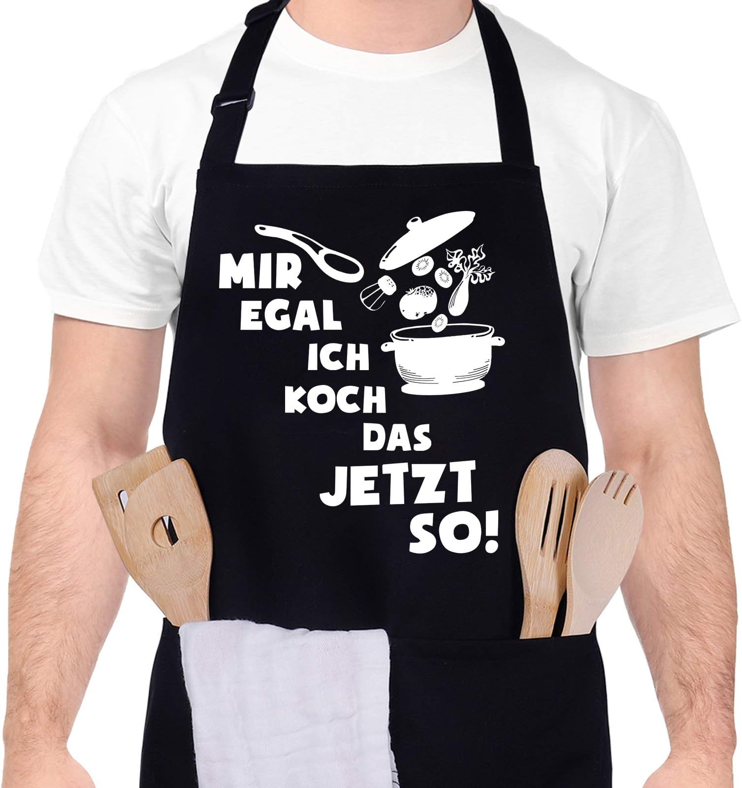 Kochschurze Mit Lustigem Spruch