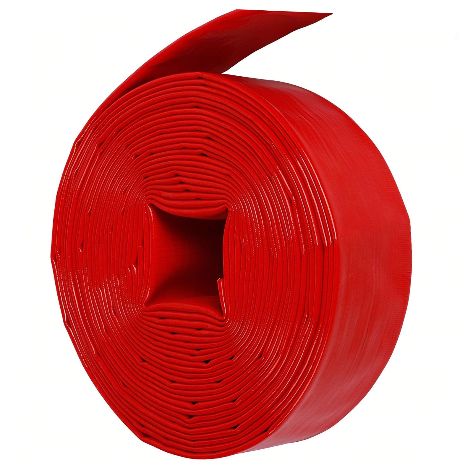 Manguera de jardín, Mangueras para jardín, Tubería de agua Mangueras de agua de PVC flexibles no extendidas 20m 2-inch