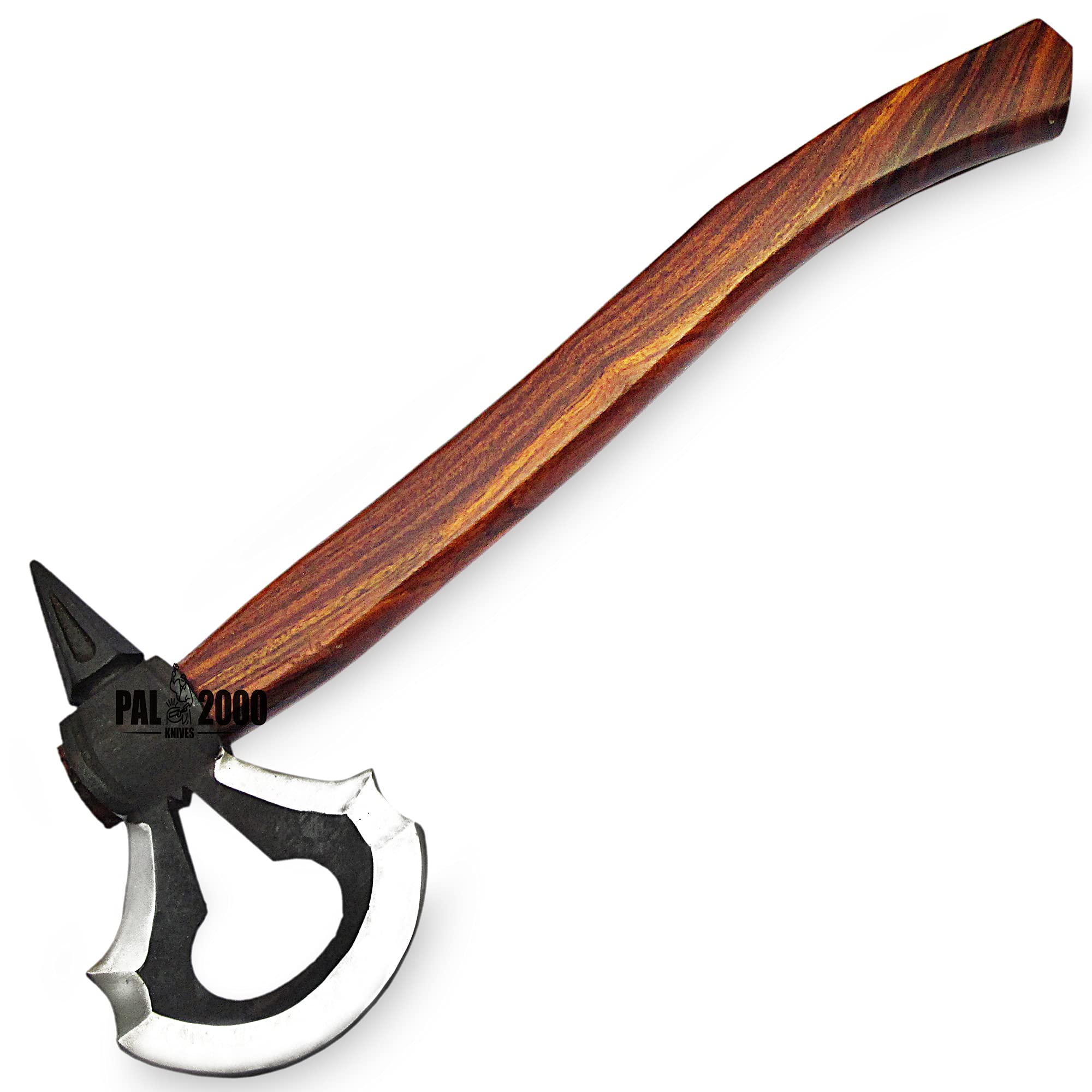 Axe Custom Handmade Carbon Steel Viking Axe Gorgeous and Solid Wood Handle 9873