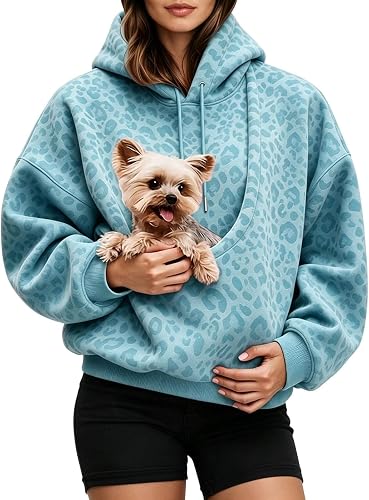Snack Hoodie With Pouch,Pet Pouch Hoodie,Cat Dog Kangaroo Pouchs Hoodies