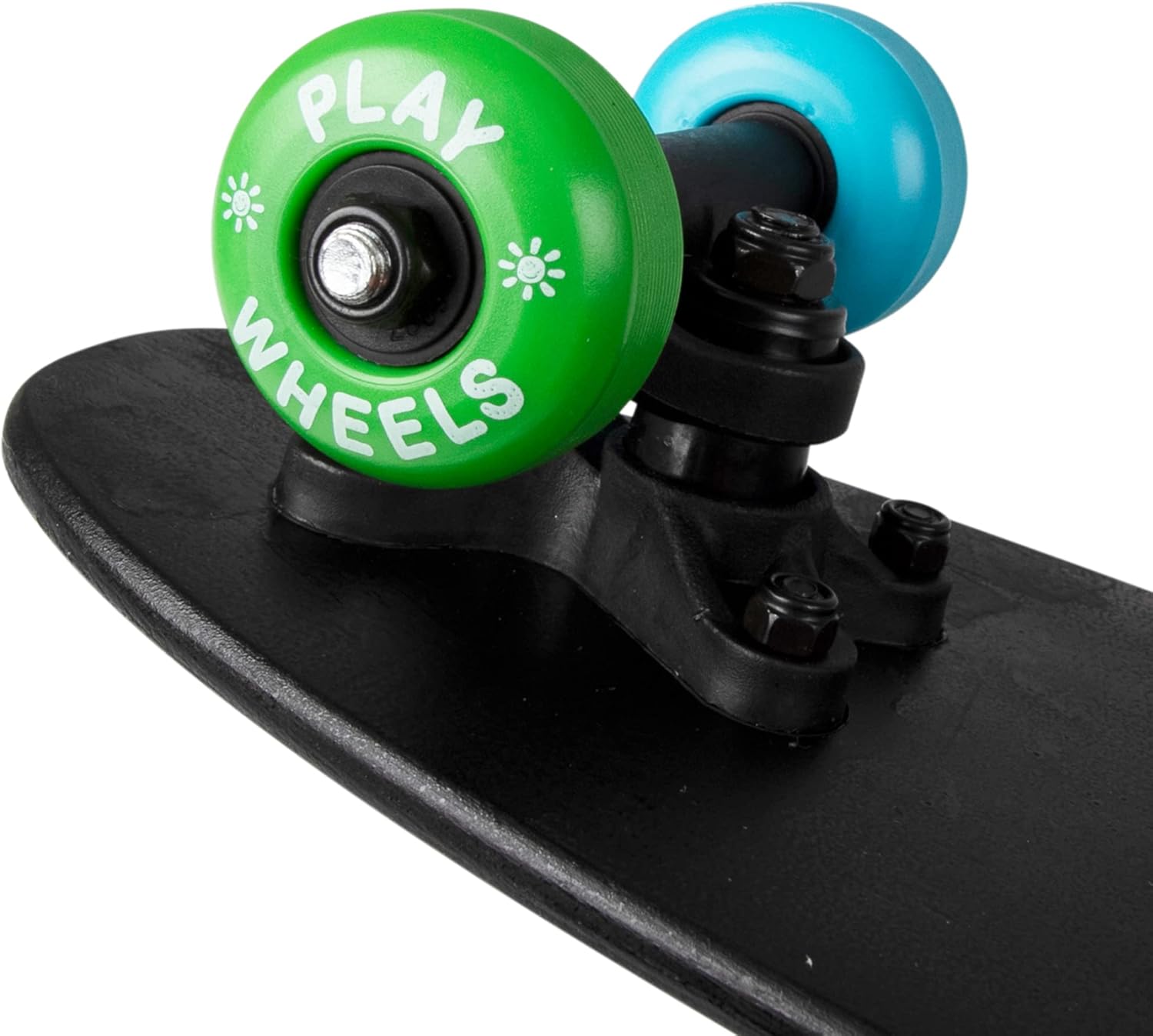 PlayWheels 21" Chalkboard Skateboard & Helmet Combo – Customizable Design with Included Chalk, Durable 9-Ply Maple Deck, Smooth Ride with Polyurethane Wheels, Perfect for Kids, Includes Safety Helmet