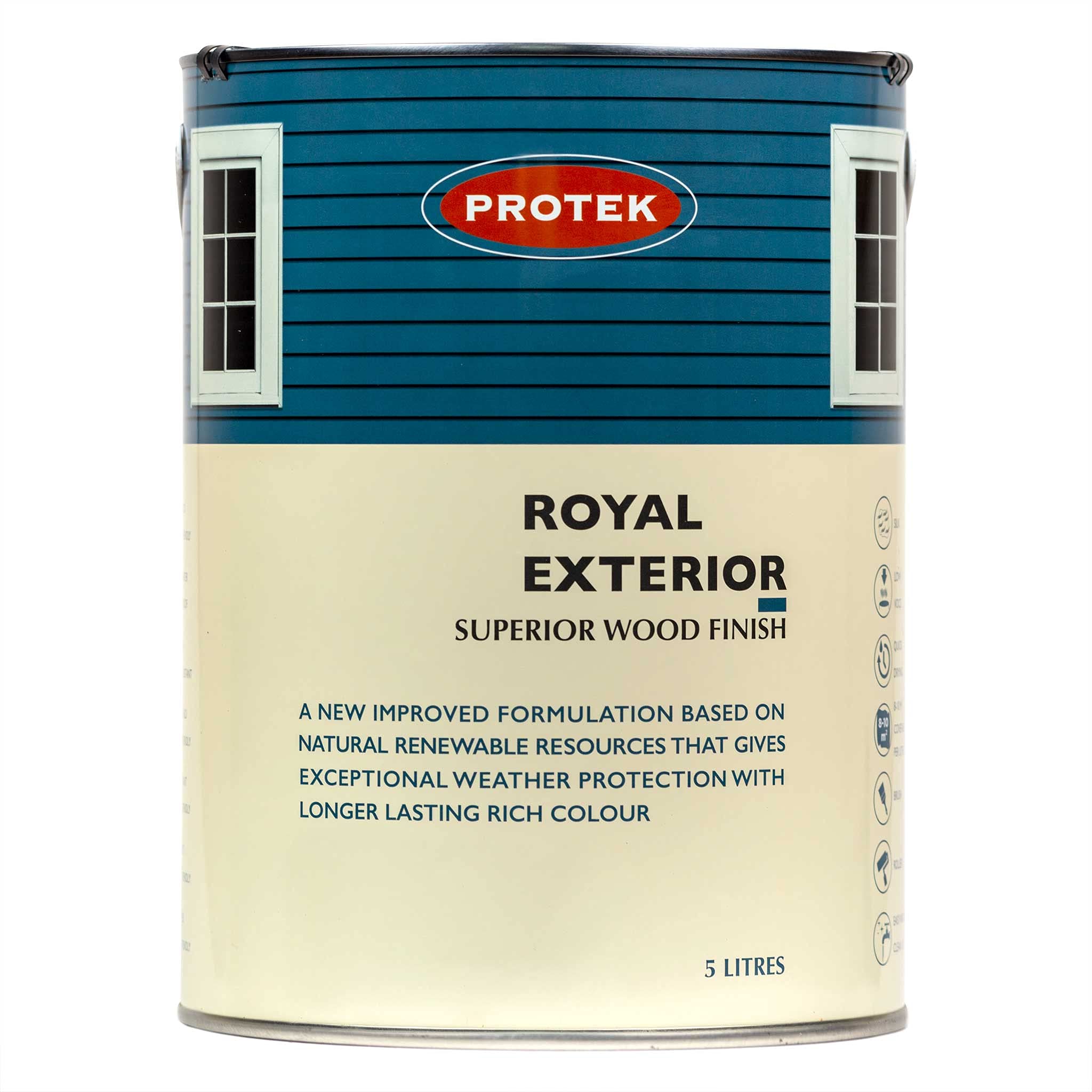 Protek Royal Exterior Paint 125ml - Spring Green