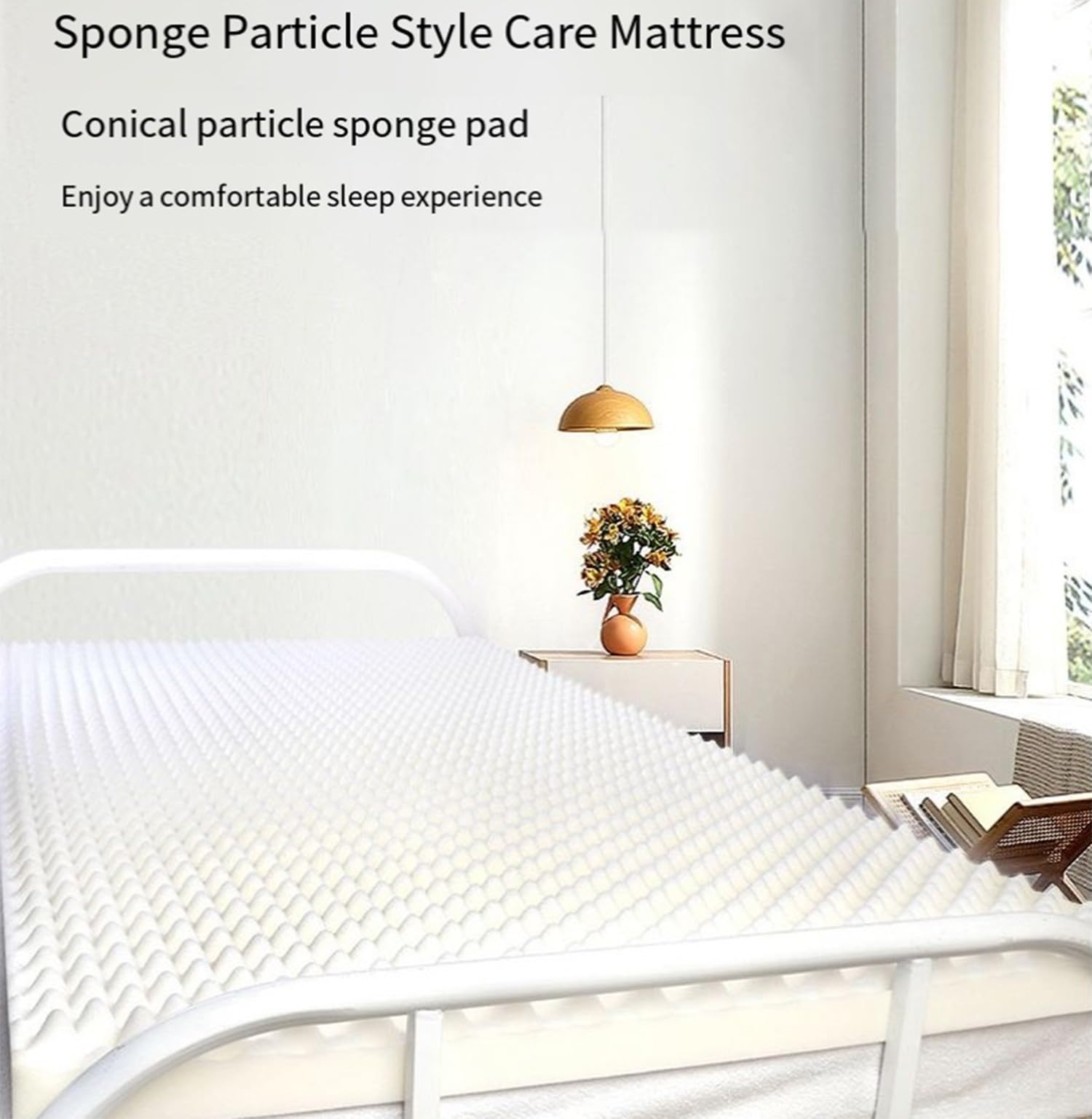 Cojín Antiescaras, Colchón Antidecúbito para Ancianos, Paciente Anciano Transpirable Acostado En La Cama, Suave, Almohadilla De Colchón para Aliviar La Presión A