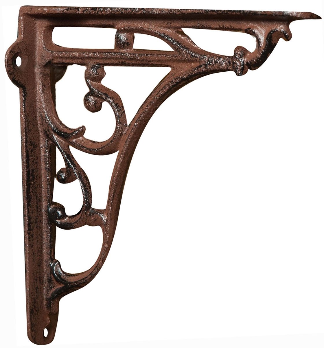 Biscottini Cast Iron Wall Shelf, L19xPR5xH19
