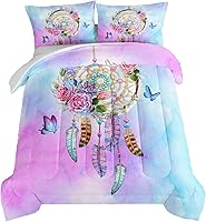 Vista 12 de HOSIMA - Juego de edredón individual de microfibra suave negro con 2 fundas de almohada, juego de ropa de cama individual a rayas con bandera