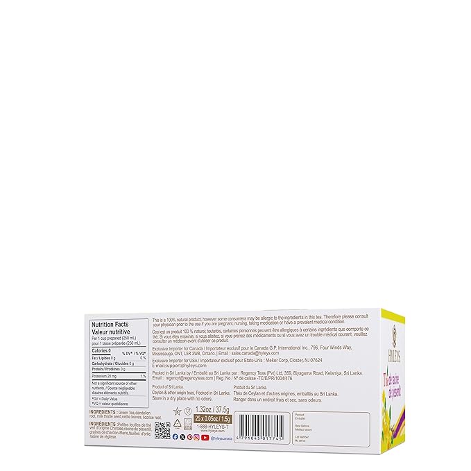 Té Verde con Raíz de Diente de León y Cardo Mariano - 25 Saquitos miniatura 9