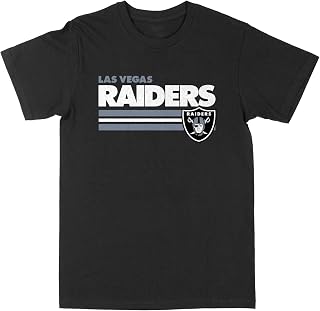 Philcos Men's T-Shirt NFL Las Vegas Raiders Black Premium Gildan Blanks
