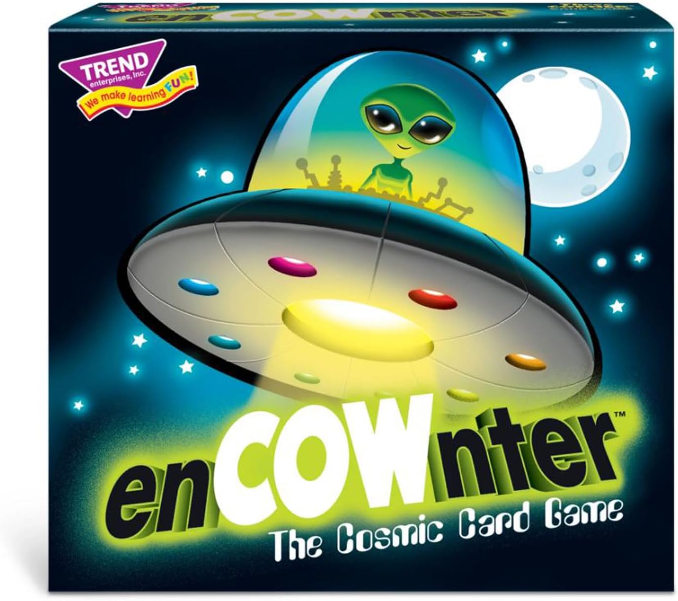 enCOWnter Three Corner Strategy Game by TREND enterprises, Inc. - Family-Friendly Card Games