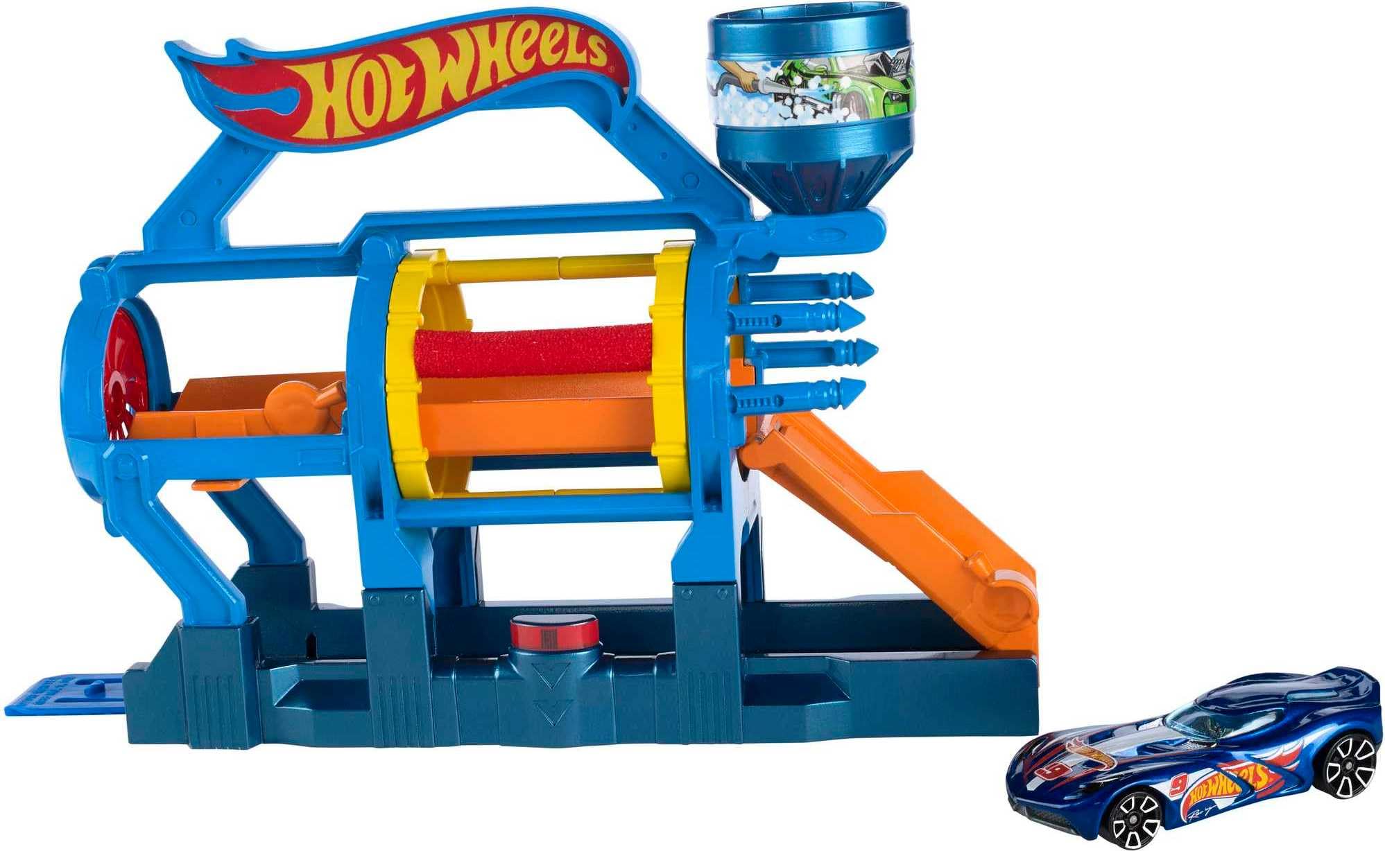 Amazon.com: Hot Wheels Turbo Jet Car Wash Playset : Toys & Games
