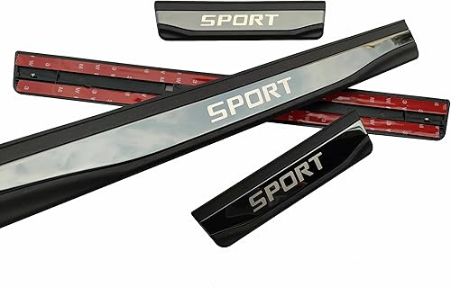 Miniatura 6 de Protector de rasguños para umbral de puerta de automóvil, para Honda Accord 2019-2024 10 11, piezas de accesorios de acero con cubierta de plástico