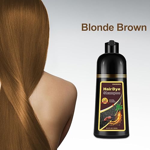 Miniatura 3 de Bolden - Tinte para el cabello marrón, champú de tinte para el cabello, champú instantáneo de color para el cabello para hombres y mujeres, champú 3