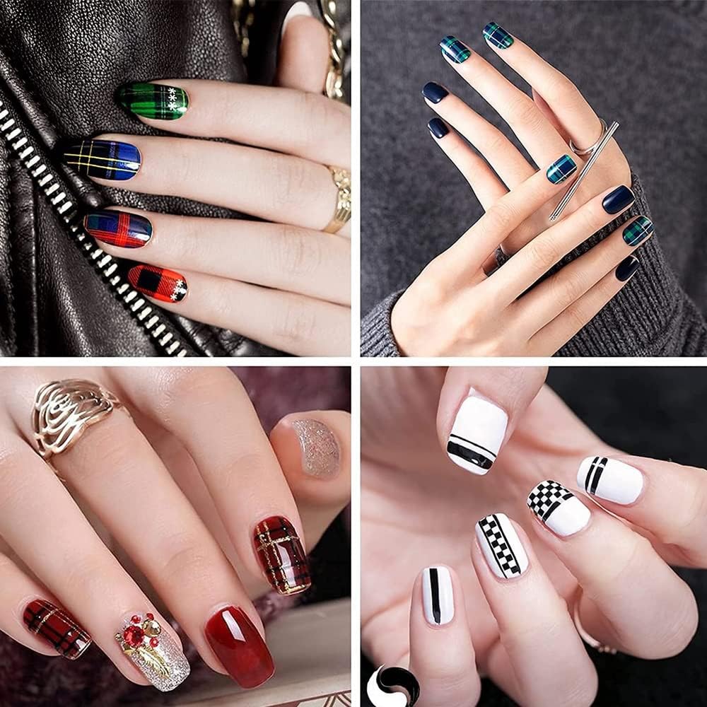 Marbled Nail Brush Gel for Manicure Acrylic Pen Polish Painting Drawing Liner