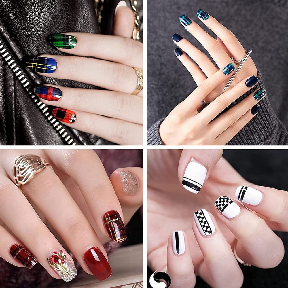 Marbled Nail Brush Gel Brush For Manicure Acrylic Pen Nail Polish Painting Drawing Brush Liner Nail Brush