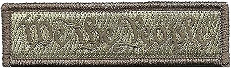 We The People - Tactical Morale Patch - ATACS - Tan