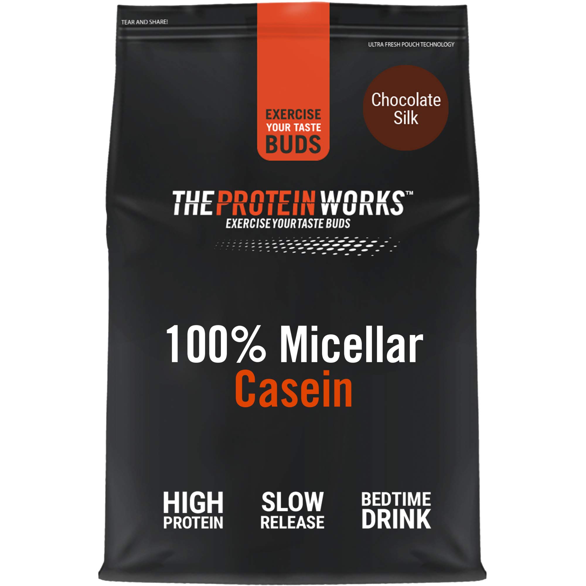 Buy 100 Micellar Casein Protein Powder Slow Release Protein Shake Amino Acids High