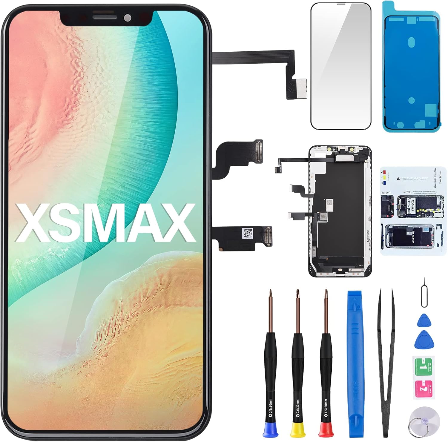 Amazon.com: Risidamoy for iPhone Xs Max LCD Screen Replacement 6.5
