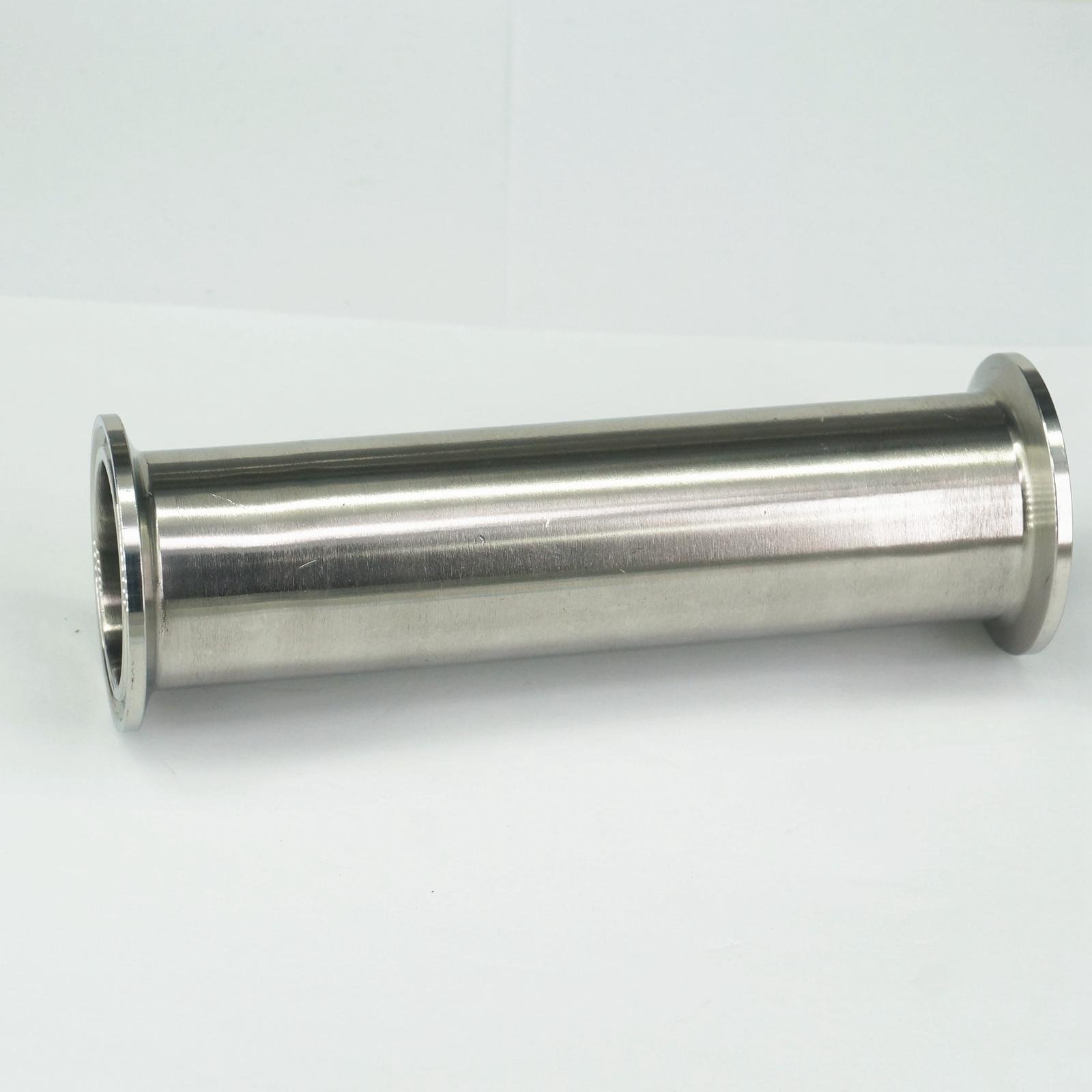 0.5 "1" 1.5 "Tri Morsetto 6/8/10/12/14/16/19/25/38/45/51mm 304 In Acciaio Inox Tubo Sanario Raccordo Tubo Spinato Adattatore Homebrew - Foto 3