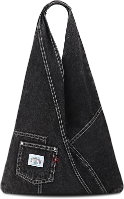 Denim Purse for Women Retro Jean Shoulder Handbags