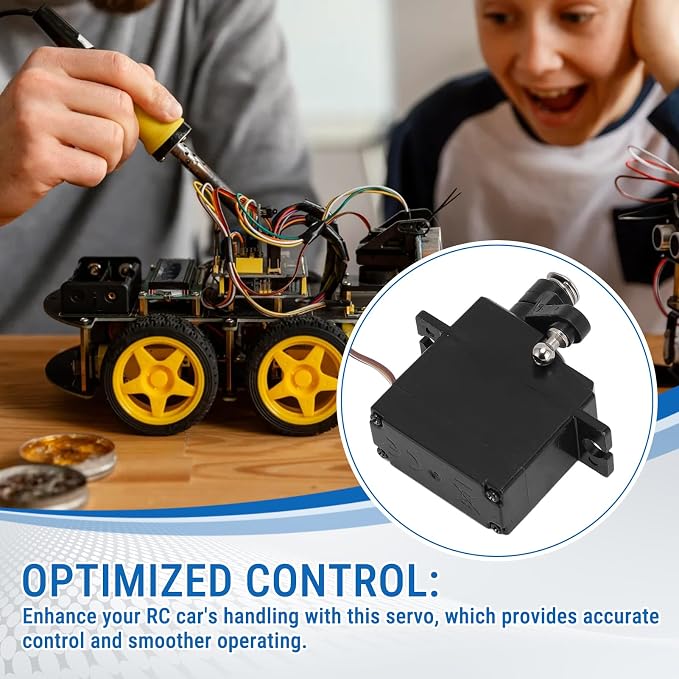 Servo RC para Auto 1/18 5 Cables CHEOTIME miniatura 7