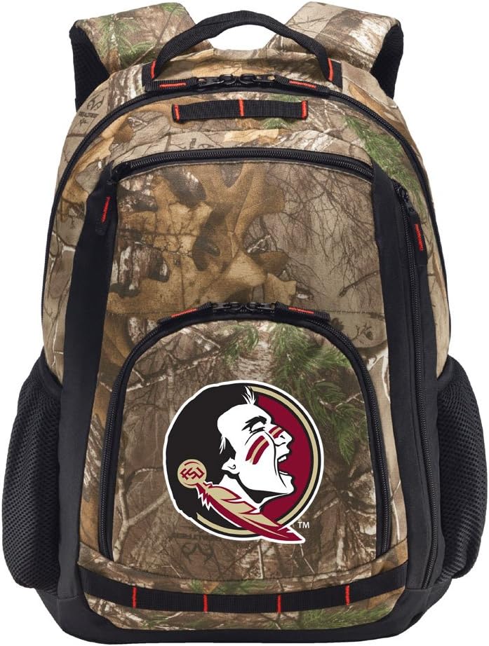 Broad Bay Florida State Backpack Camo FSU Logo Backpacks - Laptop Section!