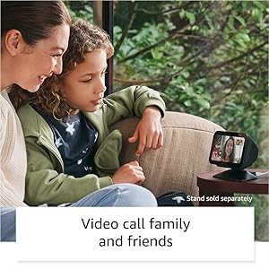 Amazon Echo Show 5, Smart display with 2x the bass and clearer sound, Charcoal