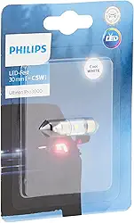 Philips Ultinon Pro3000 Lâmpada de sinalização de carro LED Festoon (C5W), 6.000K, 30 mm