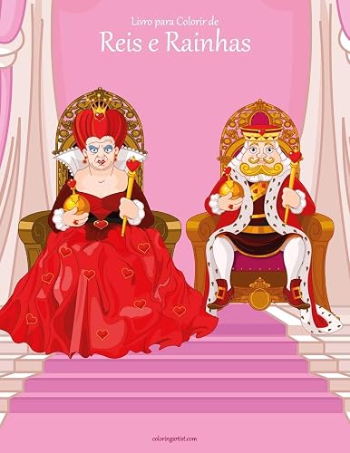 Livro para Colorir de Reis e Rainhas: 1