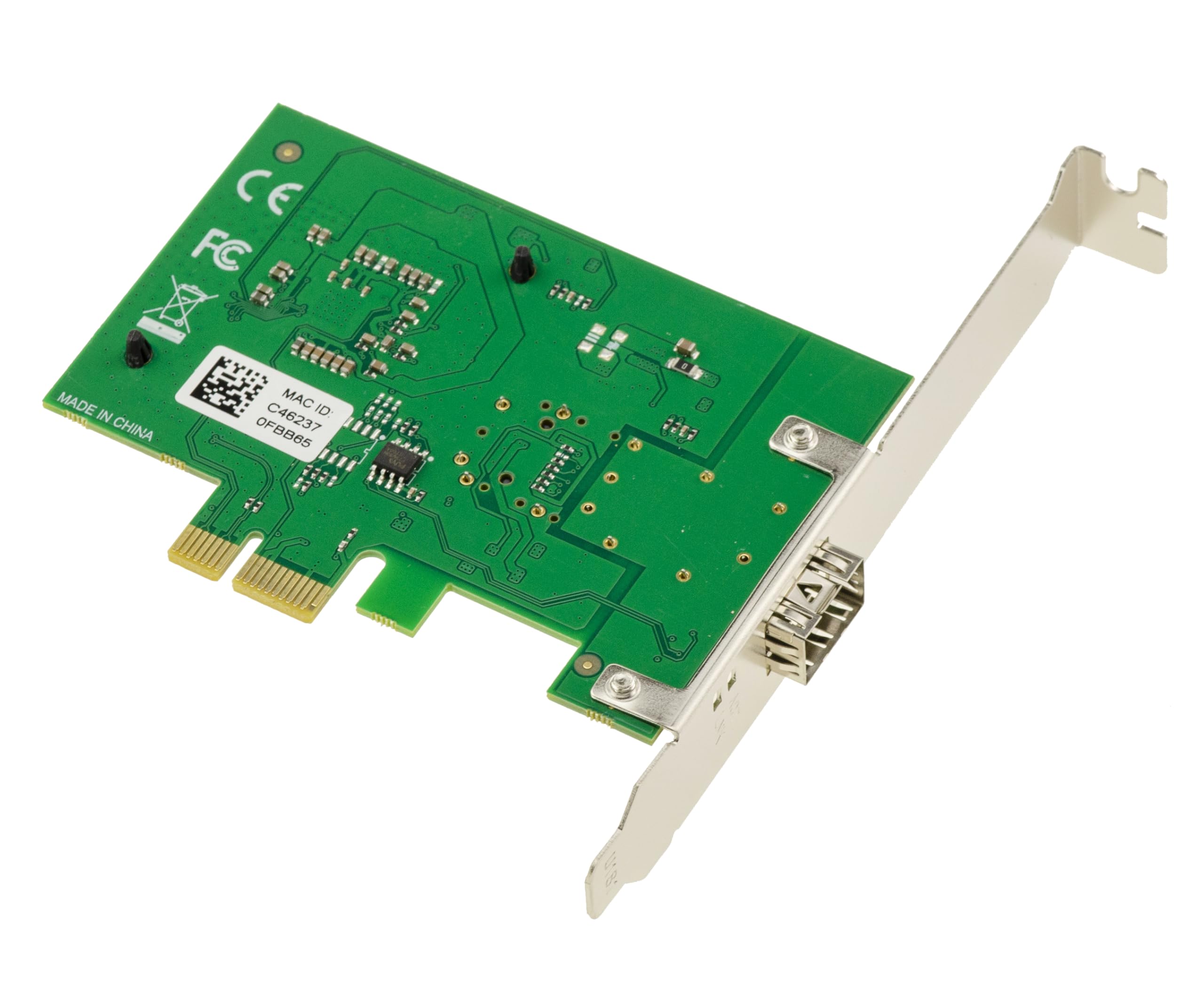 KALEA-INFORMATIQUE Scheda di rete PCIe Gen4 x1 10G SFP+ RTL8127ATF | Chip Realtek RTL8127ATF con basso consumo e basso rilascio di calore