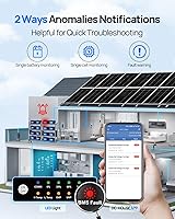 Vista 7 de DC HOUSE 12V 150Ah LiFePO4 Lithium Battery with SOC Status Indicators, Bluetooth & Low Temp Cut-off, 12V Lithium Battery up to 15000 Cycles, 120A