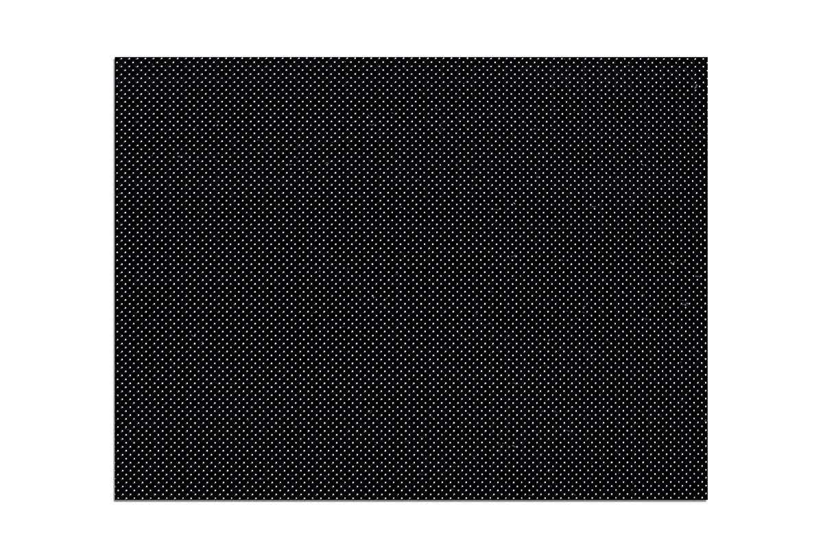 Colors Ns, 18" X 24" X 1/12", Micro Perforated 13%, Dominant Black