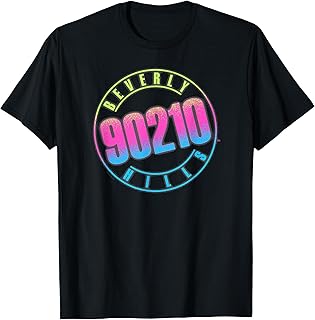 Beverly Hills 90210 - Neon Logo T-Shirt