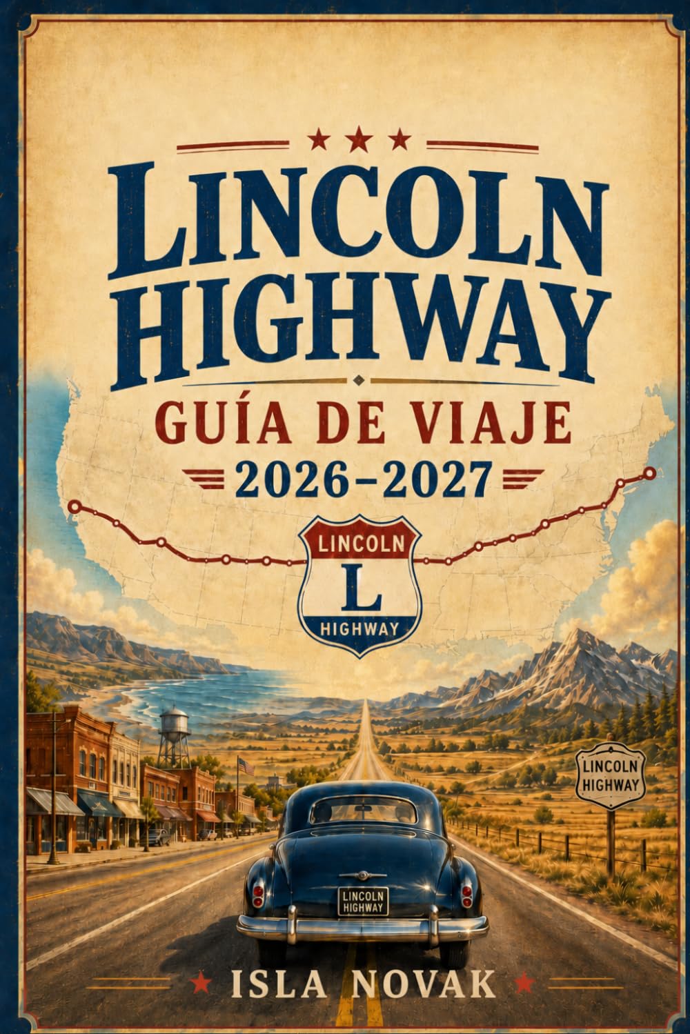 LINCOLN HIGHWAY Guía de viaje 2026-2027: Un viaje práctico de costa a costa por pueblos históricos, rutas panorámicas, atracciones al borde de la ... y itinerarios de Nueva York a San Francisco.