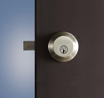Schlage B60 N 716 Deadbolt ، Keyed 1 Side ، أعلى مستوى سكني ، برونز مسن