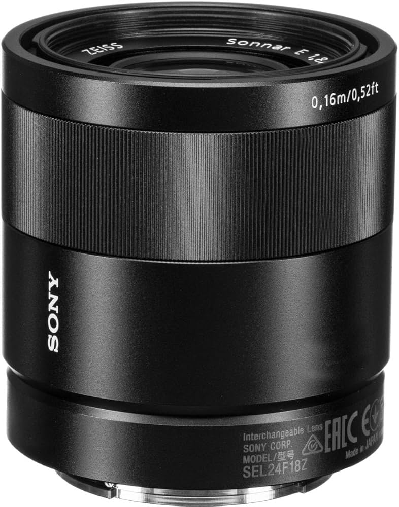 SONY SEL24F18ZA SonnarT＊E24mmF1.8ZA Sony Carl Zeiss Sonnar T E 24mm F1.8 ZA Lens for Sony NEX Cameras