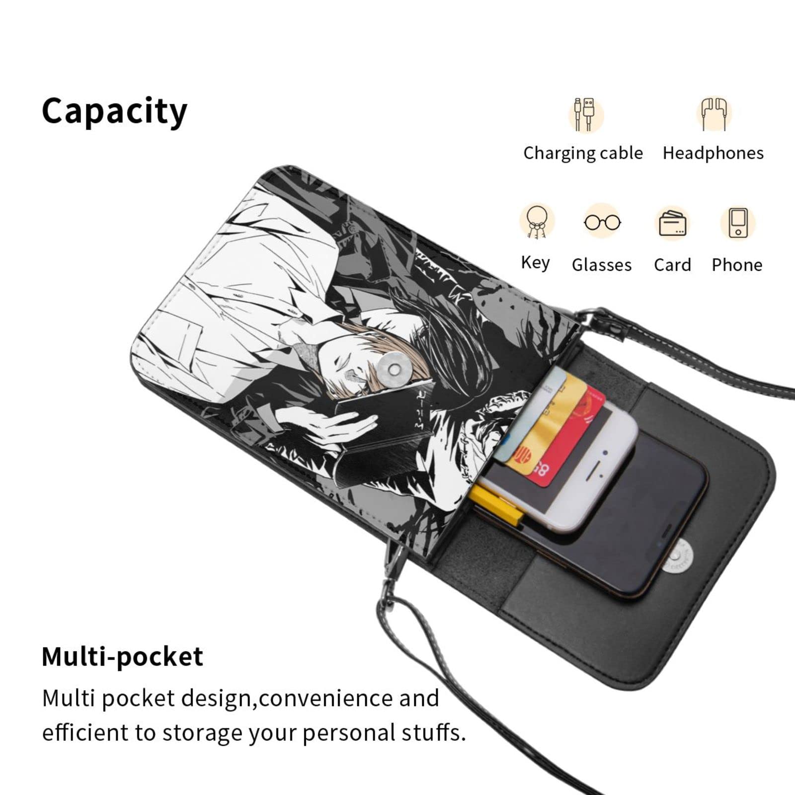 Amazon.co.jp: スマホポーチ 『death Note』デスノート スマートフォン