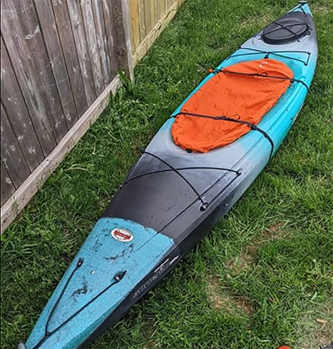 Miniatura 6 de Universal Kayak Cockpit Covers,Drape Waterproof Seal Cockpit Protector Kayak Hatch Covers for Indoor and Outdoor Storage Keep Hatch Hole Seat Clean