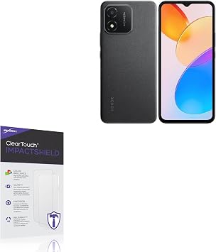 BoxWave Screen Protector Compatible with Honor X5 - ClearTouch ImpactShield 2-Pack, Impenetrable Screen Protector Flexible Film
