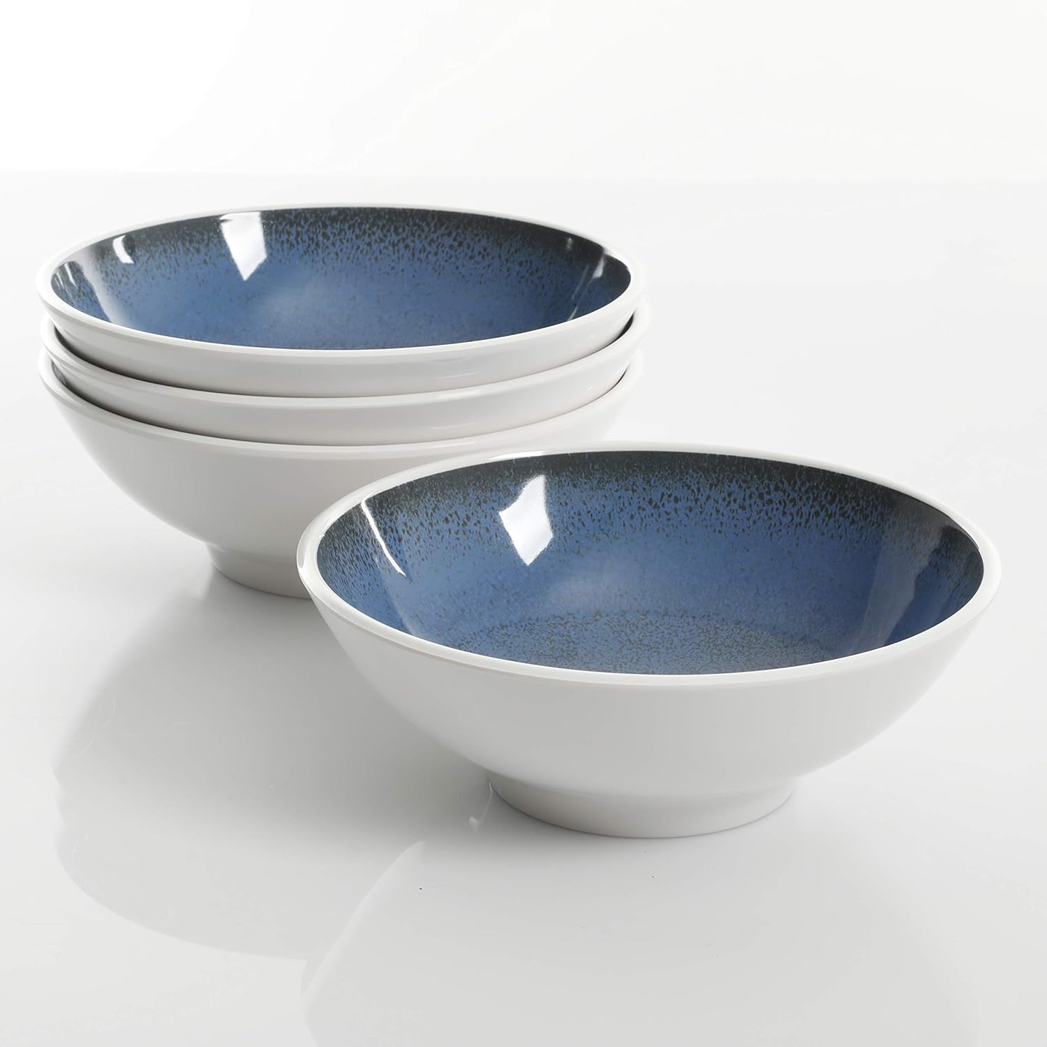 Gibson Overseas, Inc. Cobalt Bay Heavyweight dinnerware Set