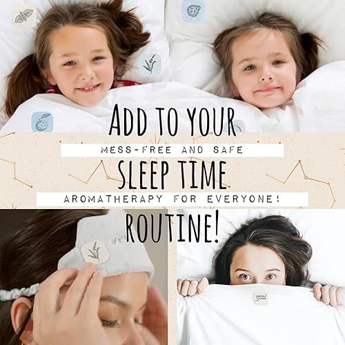 Miniatura 8 de AROMA STICKERS Original Blend Relax Edition  Aceite esencial 100% natural perfumado  Calcomanías difusoras para espacio personal  LavandaRelajación