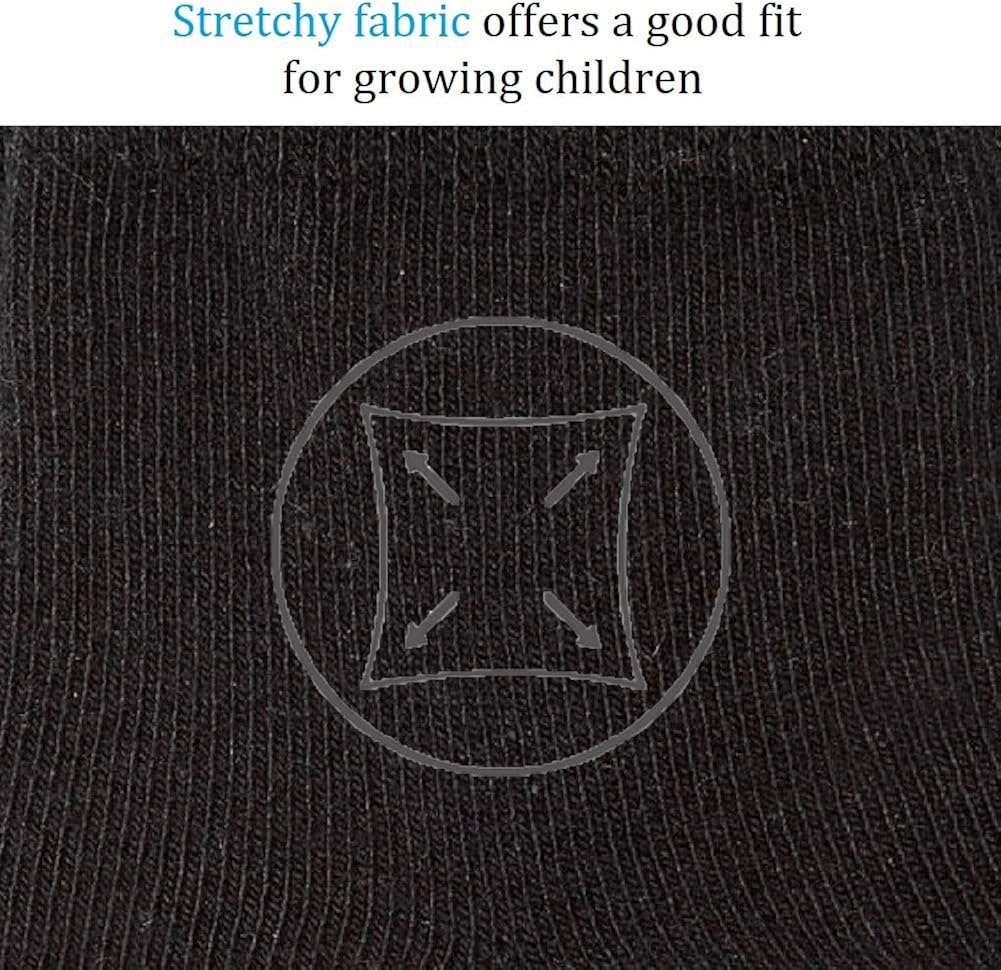 Zaples Grip Crew Socks with Non Slip/Anti Skid Soles for Baby Infants Toddlers Kids Boys Girls: Clothing, Shoes & Jewelry