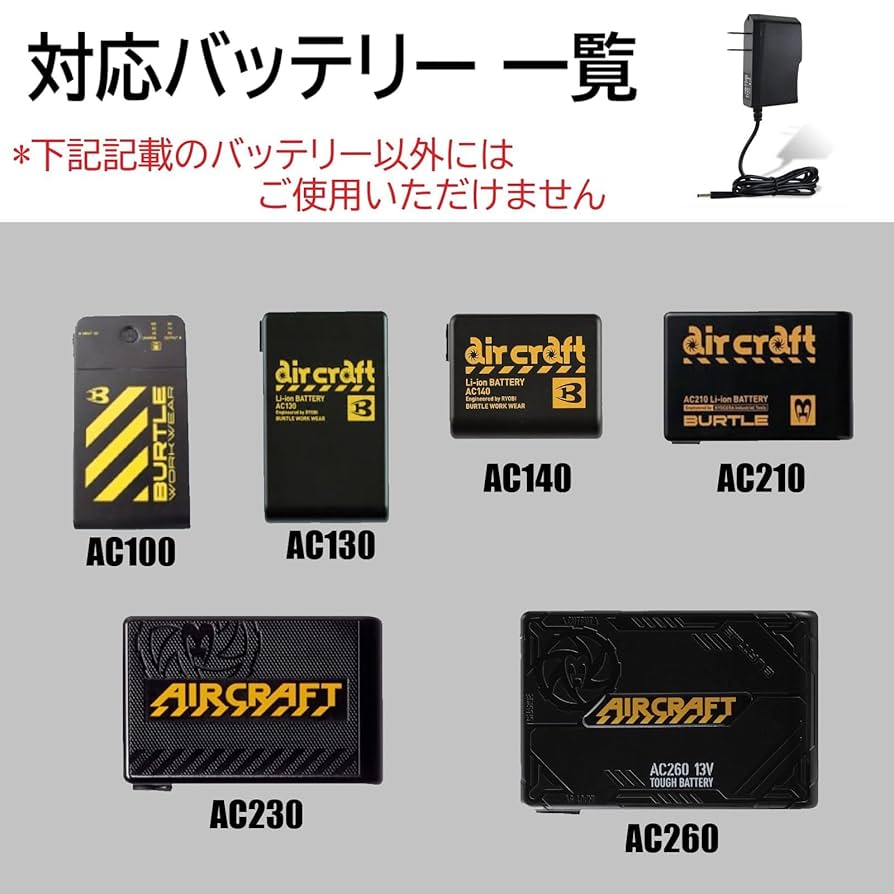 BURTLE - バートル AC230 バッテリー 新品未開封 バートル AC230 リチウムイオンバッテリー F 【 小さめ 普通