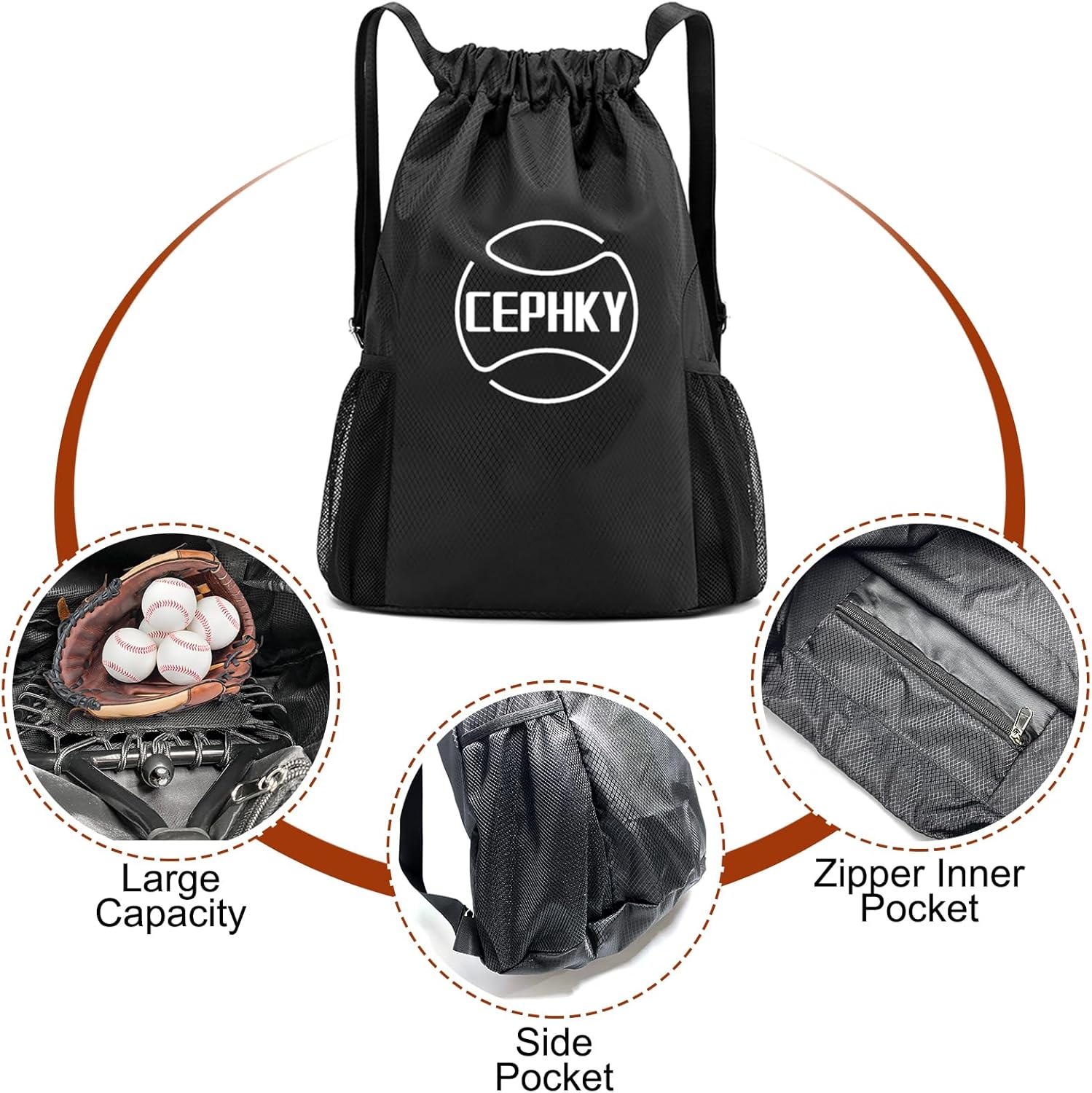 Baseball Racket for Fly Balls, 15oz Fungo Racket/Baseball Racket for Coaches and Parents to Help Players Practice Hitting Grounders and Pop Flies, Must have Softball/Baseball Training Equipment