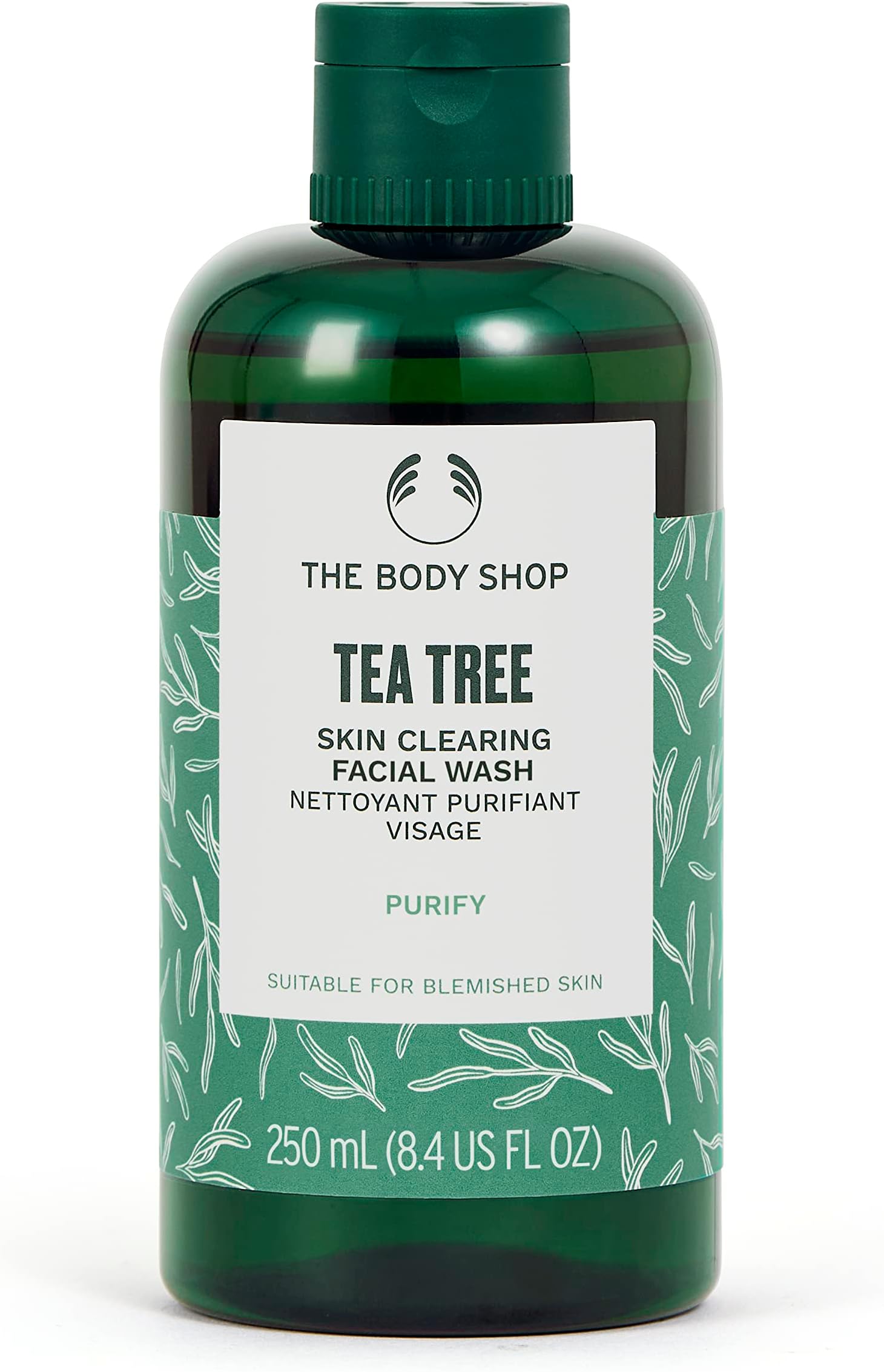 - Tea Tree Skin Clearing Facial Wash | Deep Cleanse For Oily Skin | Reduces Blemishes in 7 Days | Enriched with Tea Tree Oil & Salicylic Acid | 250ml