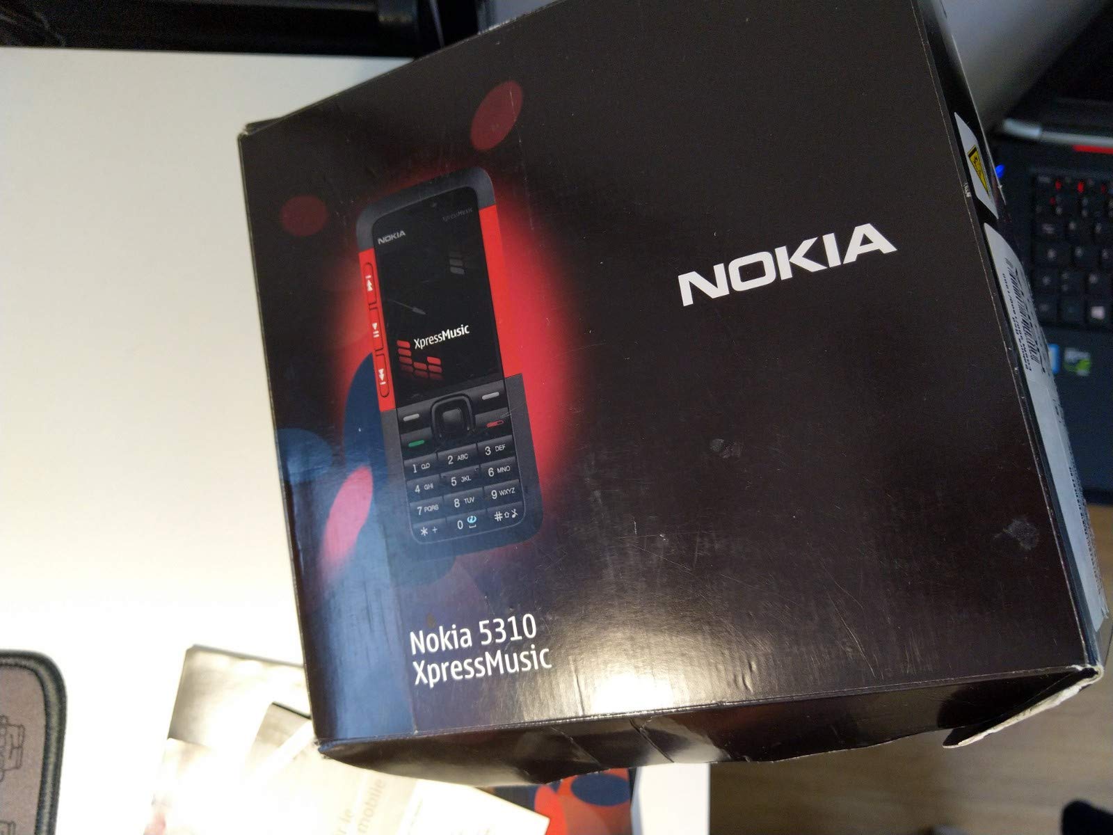Nokia 5310 XpressMusic red (Edge, Musik-Player, UKW-Radio, Kamera mit 2 MP, Bluetooth) Triband Handy