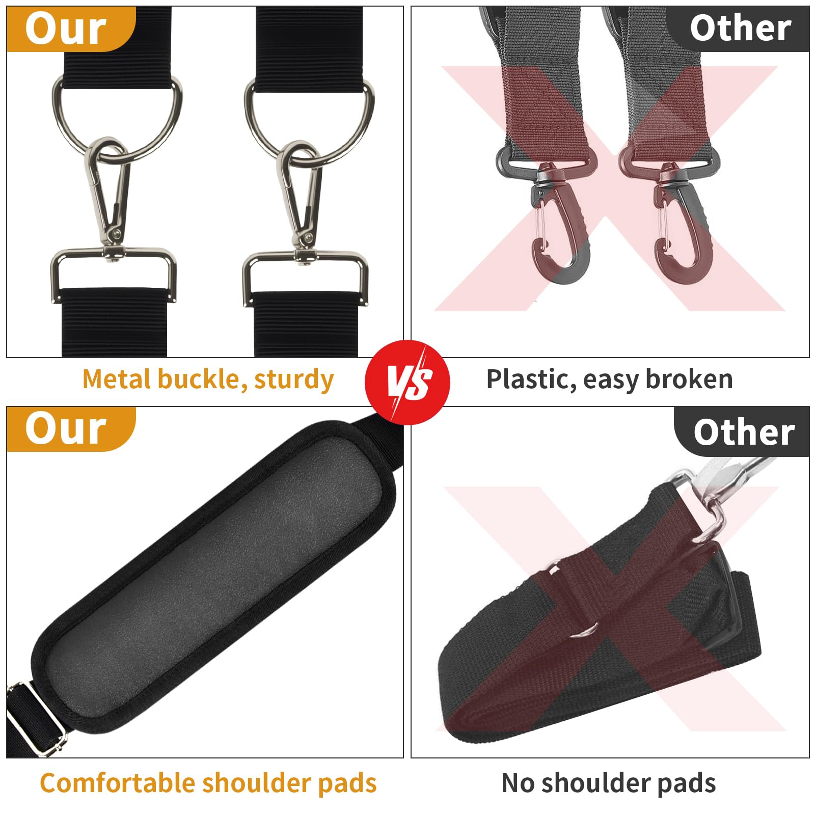 Universal Vacuum Shoulder Strap - Hands-Free Cleaning -6 Universal Vacuum Shoulder Strap - Hands-Free Cleaning -6